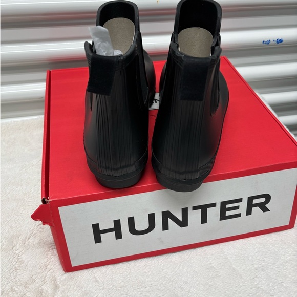 Hunter Other - Hunter Black Ankle Boots